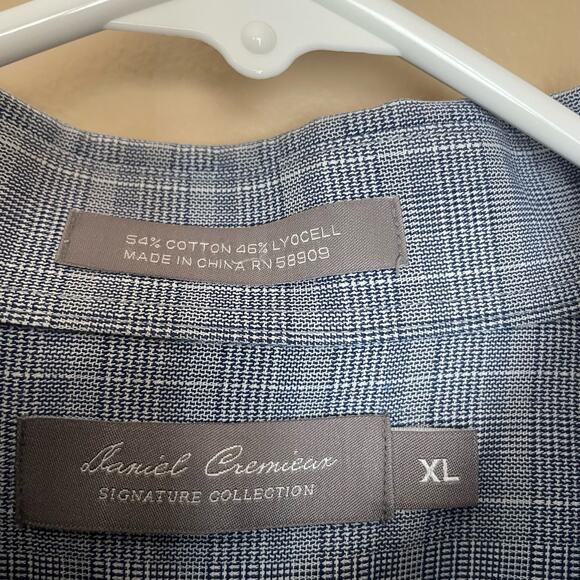 Daniel Cremieux Signature Collection Mens XL Long-Sleeve Button-Down Shirt - Picture 3 of 5